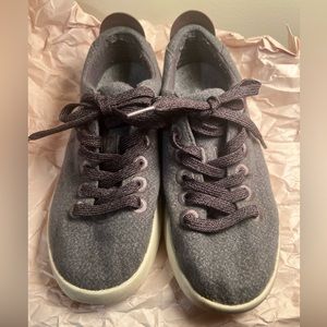 allbirds gray felt sneakers womens size W7